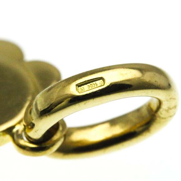 Pomellato Orsette Charm Yellow Gold (18K) No Stone Men,Women Fashion Pendant ... - Picture 4 of 14